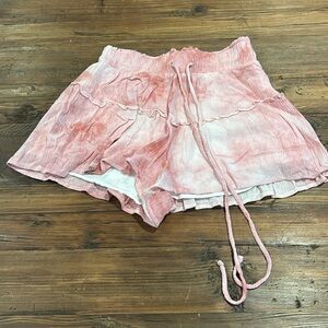 Junior tie-dyed short